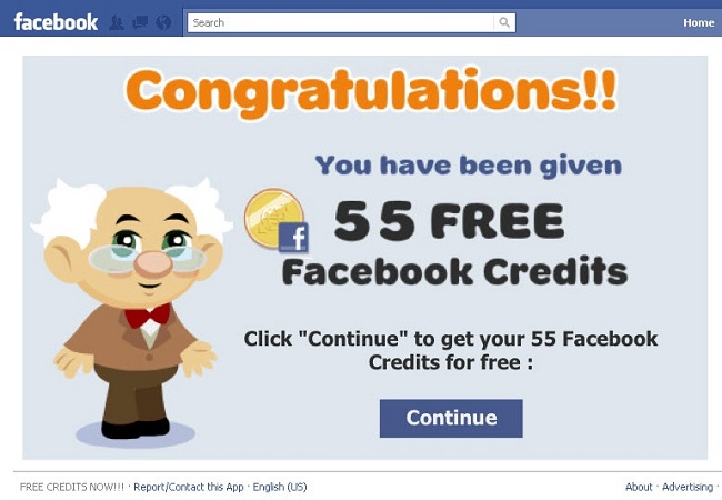 free-facebook-credits-scam
