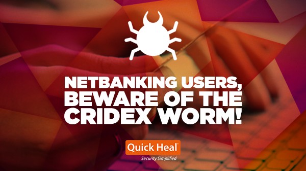 Cridex Worm Netbanking Users