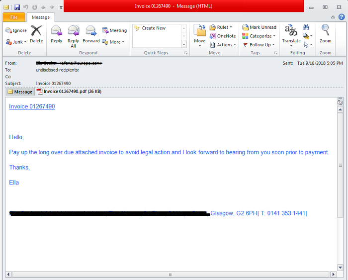 Emerging trend of spreading malware through iqy files