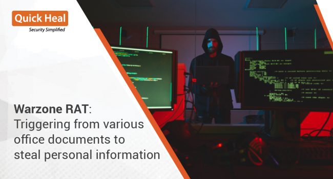Warzone Rat – Beware Of The Trojan Malware Stealing Data Triggering 